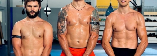 Дмитрий Митрофанов, Александр Усик и Федор Черкашин