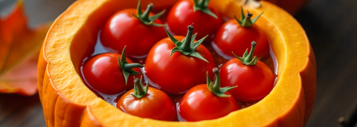 Квасити помідори можна в гарбузі