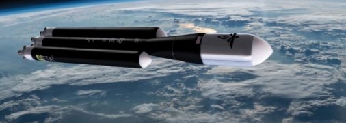 Космическая ракета Alpha