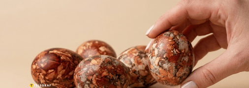 Крашеные яйца на Пасху