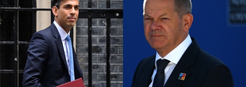 Премьер-министр Великобритании и канцлер Германии