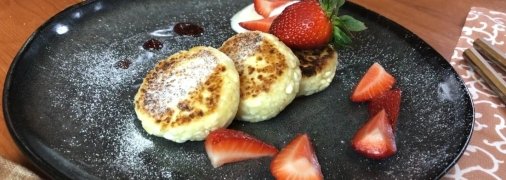 Без муки сырники получаются очень вкусными