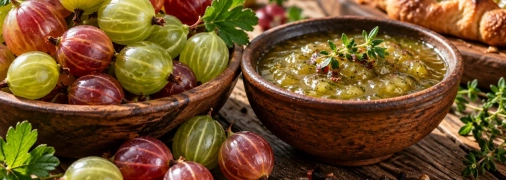 Кулинарное использование крыжовника – от свежих ягод до соусов и выпечки
