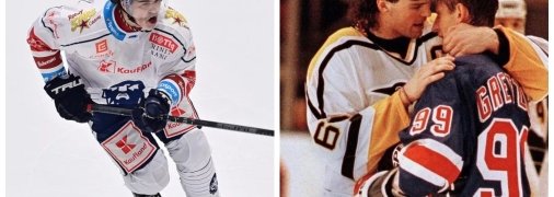 Ягр играл против Гретцки