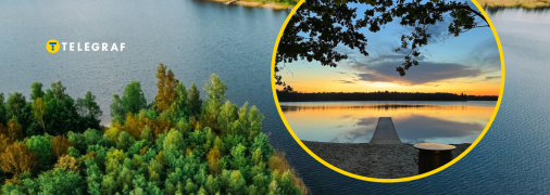 Озеро Доброе в Волынской области