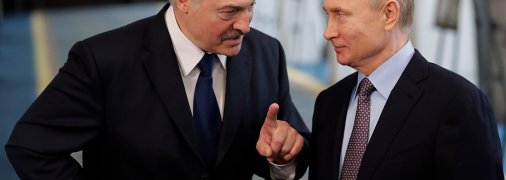 Олександр Лукашенко та Володимир Путін