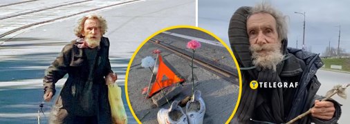 Мешканці Дніпра зробили імпровізований меморіал Саньку