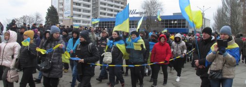 Мелітополю, як і іншим населеним пунктам, не подобається російська окупація