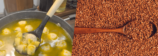 Гречневый суп с фрикадельками