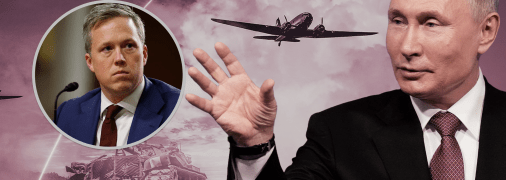 Ден Дрісколл та Володимир Путін