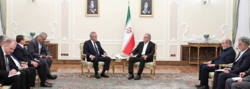 Сергій Шойгу і Мохаммад Багері