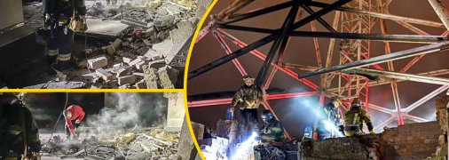 Последствия удара по Броварам