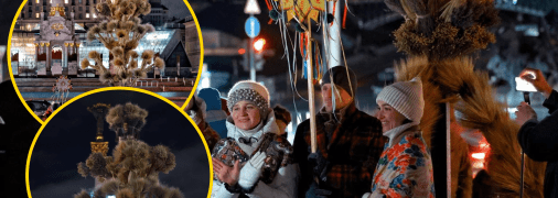 Святвечір на Майдані Незалежності в Києві. Фото Ян Доброносов