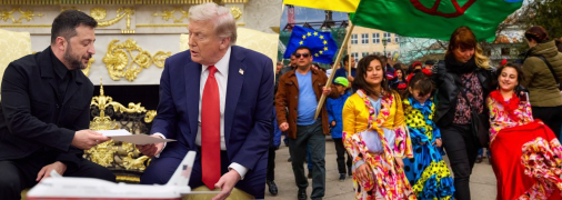 Українці пожартували про Овальний кабінет та ромів