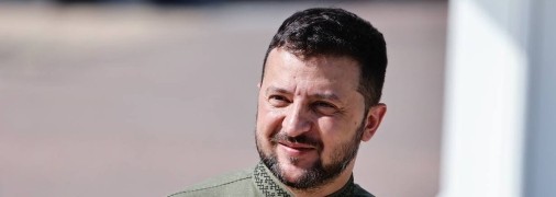 Володимир Зеленський у стильній вишиванці