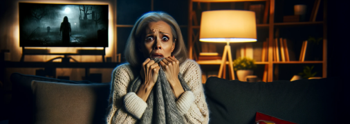 Фільми жахів, які зроблять ніч не спокійною (фото створене з допомогою ШІ)