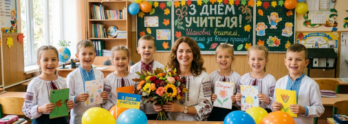Поздравление с Днем учителя