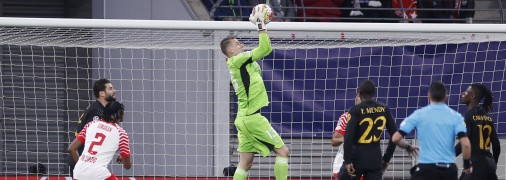 В игре против "Лейпцига" Лунин не пропустил ни одного гола