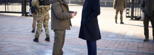 Владимир Зеленский и Джо Байден, Киев, 20 февраля 2023 года