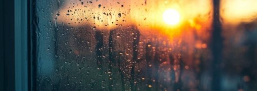 Якщо ви вірите у прикмети, краще відкласти миття вікон до ранку (зображення створено за допомогою ШІ)