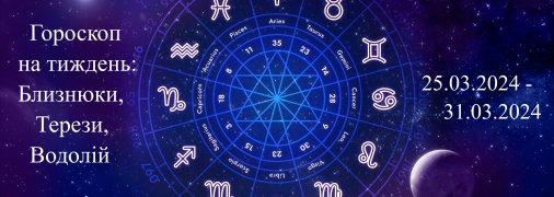 Астрологічний прогноз на тиждень з 25 по 31 березня для Близнюків, Терезів та Водолія
