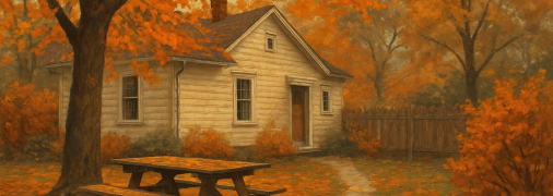 Листівки та картинки з першим днем осені 2025