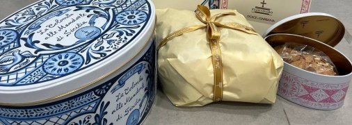 Пасхальний кекс Fiasconaro Dolce & Gabbana у подарунковій банці Colomba