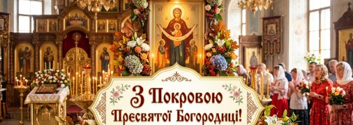1 октября отмечается Покрова Персвятой Богородицы