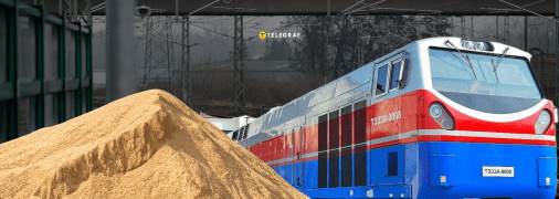 Использование песка для железной дороги