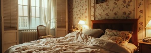 Приметы предостерегают от стирки постели в пятницу (изображение создано с помощью ИИ)