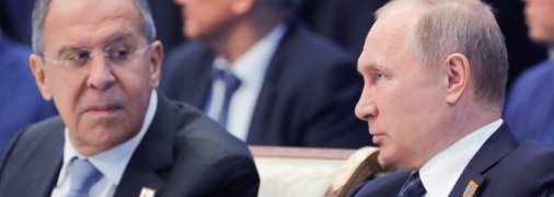 Сергій Лавров та Володимир Путін
