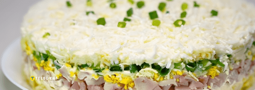 Салат "Оселедець під периною"