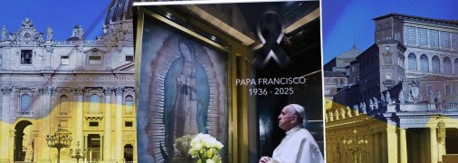 Шанс иметь в лице Папу Франциска как крепкого союзника Украина потеряла. Фото Коллаж "Телеграфа". Фото: gettyimages.com