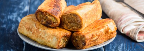 Найпростіша випічка з м’ясом