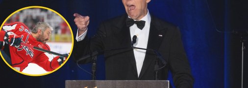 Джо Байден та Олександр Овечкін