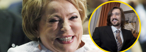 Валентина Матвієнко забезпечила синові безбідне життя