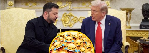 Зустріч Зеленського й Трампа перетворилася на меми