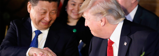 Си Цзиньпин и Дональд Трамп