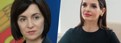 Майя Санду и Евгения Гуцул