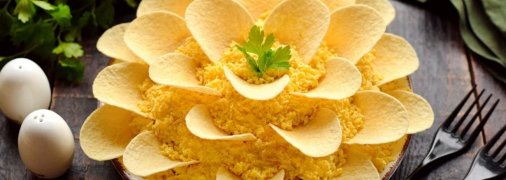 Салат "Цветок"