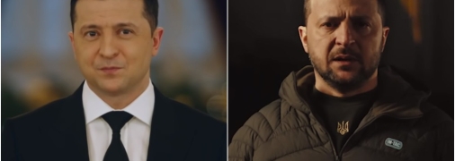 Владимир Зеленский поразительно изменился с момента новогоднего поздравления 2022 года