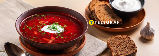 Борщ на столі