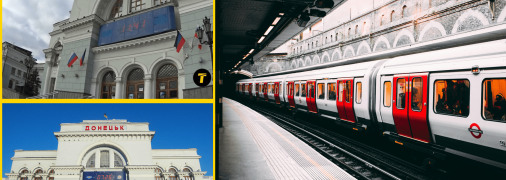 Во что превратился вокзал в Донецке после начала войны