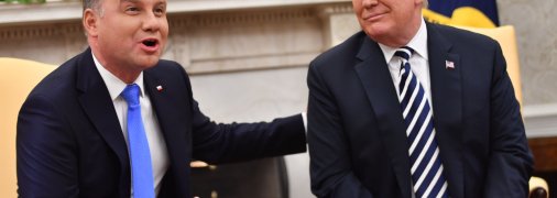 Анджей Дуда та Дональд Трамп