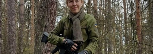 Олена Білозерська воює з росіянами з 2014-го року