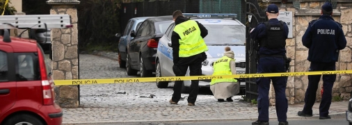 Поджог неподалеку от польского посольства