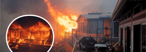 Пожар в Калифорнии