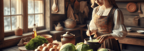 Які страви можна приготувати з капусти, картоплі, гарбуза та цибулі