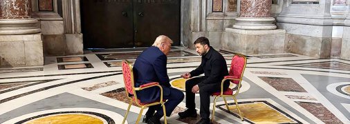 Дональд Трамп и Владимир Зеленский