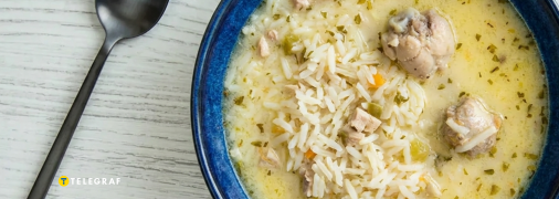 Курячий суп з рисом